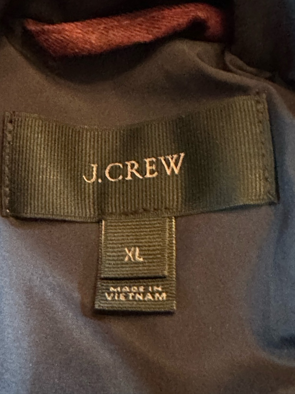 J. Crew Burgundy Excursion Quilted Down Vest - Picture 2 of 6